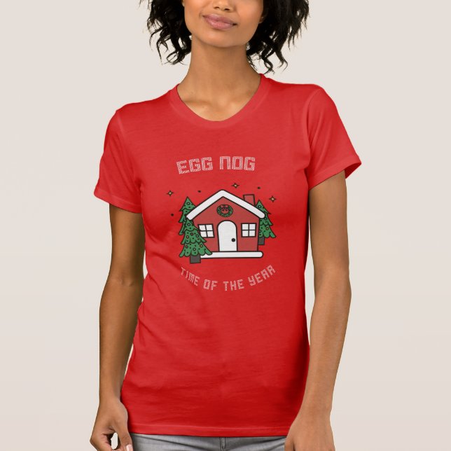 Camiseta Tiempo de nog de leche de la año (Anverso)