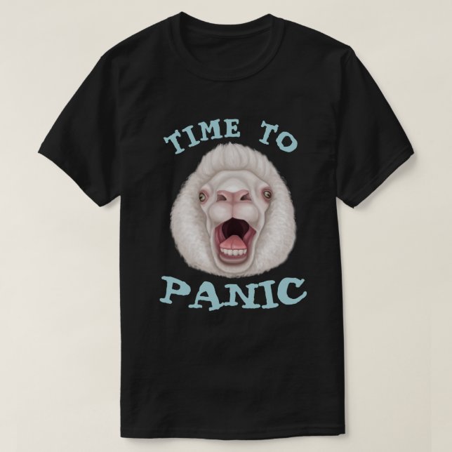 Camiseta Tiempo De Pánico (Diseño del anverso)