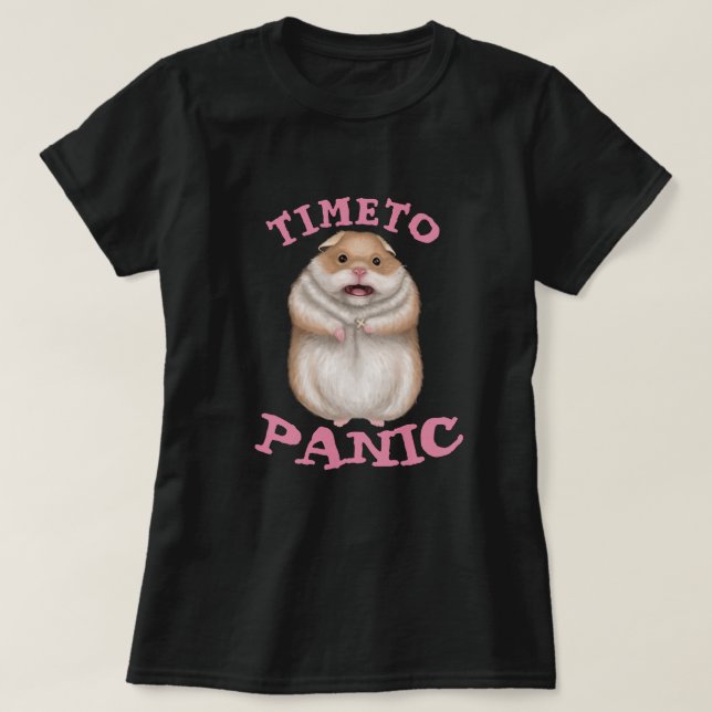 Camiseta Tiempo De Pánico (Diseño del anverso)