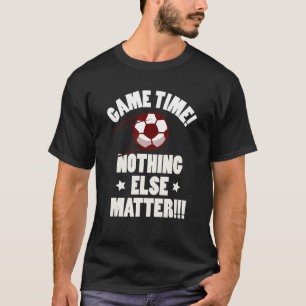 Camiseta Tiempo de partidos de fútbol Tiempo de juego de fú
