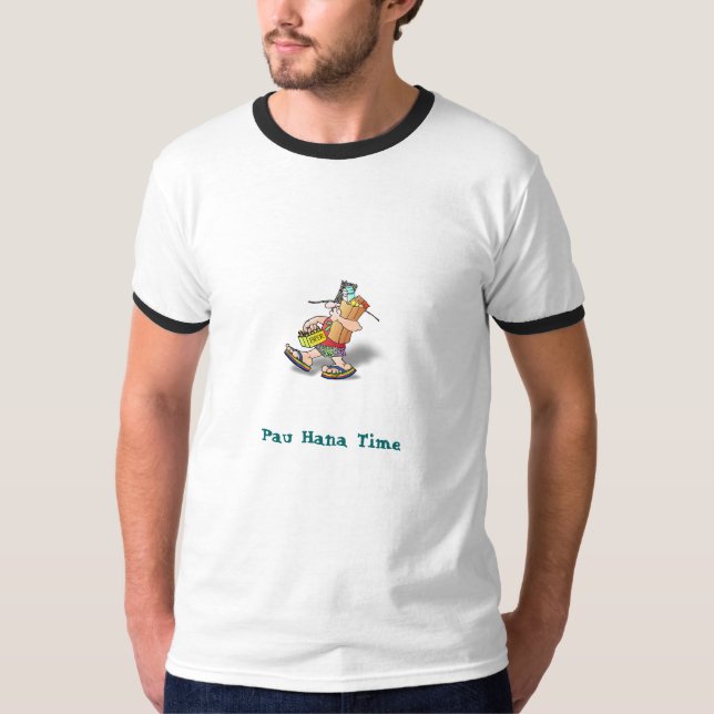 Camiseta Tiempo de Pau Hana (Anverso)