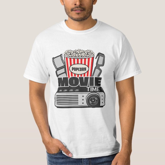 Camiseta Tiempo de película (Anverso)