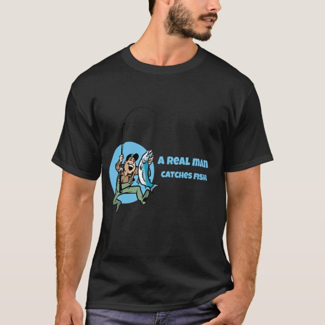 Camiseta Tiempo de pesca (Anverso)