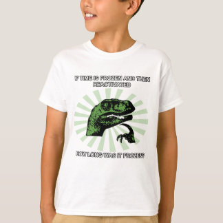 Camiseta Tiempo de Philosoraptor