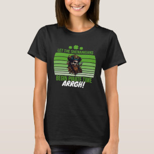 Camiseta Tiempo de Piratas RÁPIDO Dejemos que los travesaño
