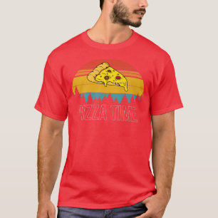 Camiseta Tiempo de pizza retro vintage 34605806