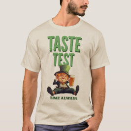 Camiseta Tiempo de prueba de sabor siempre maestro culinari