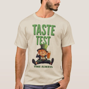Camiseta Tiempo de prueba de sabor siempre maestro culinari