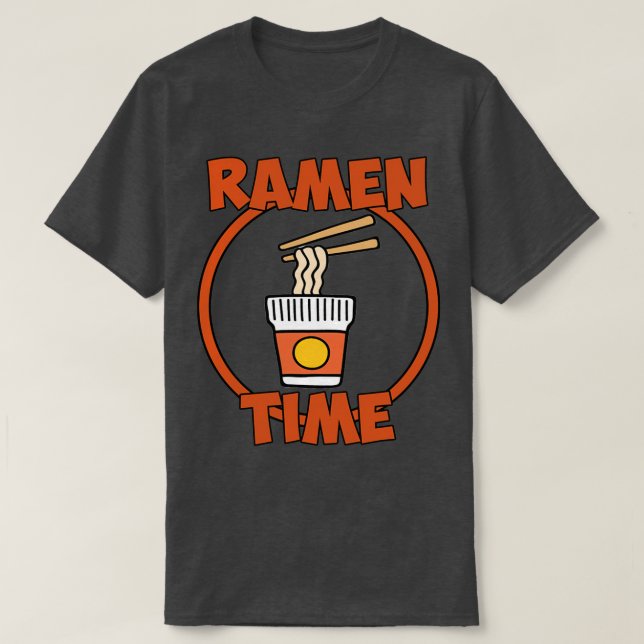 Camiseta Tiempo de Ramen (Diseño del anverso)