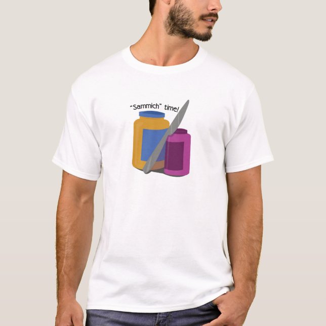 Camiseta Tiempo de Sammich (Anverso)
