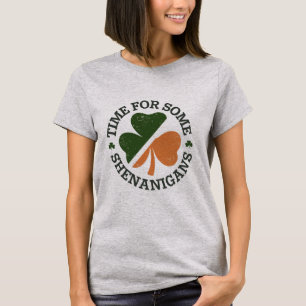 Camiseta Tiempo de San Patricio para algunas travesuras de 