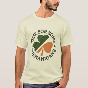 Camiseta Tiempo de San Patricio para algunas travesuras de 