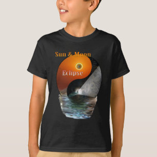 Camiseta Tiempo de sol y luna-eclipse