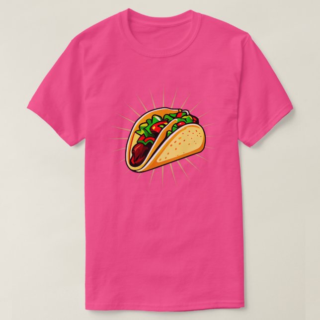 Camiseta Tiempo de Taco (Diseño del anverso)