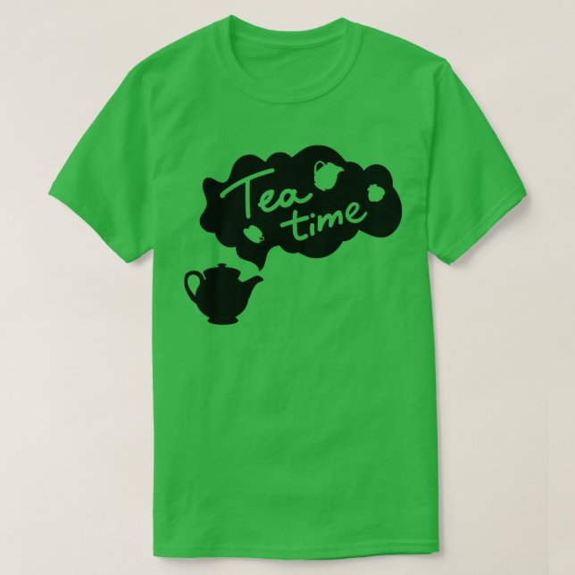 Camiseta Tiempo de té 12 (Diseño del anverso)