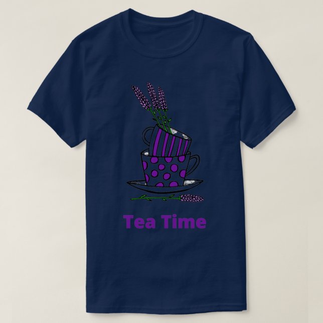 Camiseta Tiempo de té 7 (Diseño del anverso)
