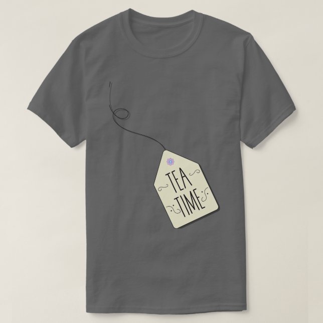 Camiseta Tiempo de té 8 (Diseño del anverso)