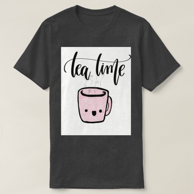 Camiseta Tiempo de té 90 (Diseño del anverso)