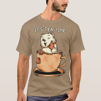 Camiseta Tiempo de té enmarcado 24