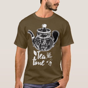 Camiseta Tiempo de té enmarcado en tu taza de té