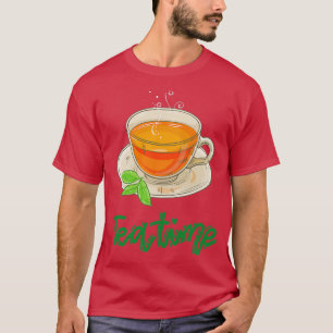 Camiseta tiempo de té herbal