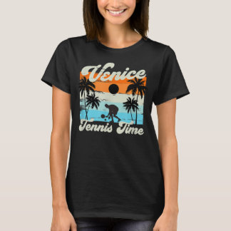 Camiseta Tiempo de tenis en Venecia - Tenis de retro de rem