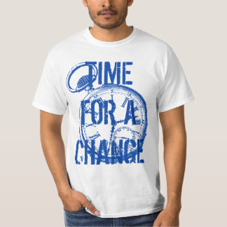 Camiseta Tiempo de tiempo de espera del reloj de bolsillo d