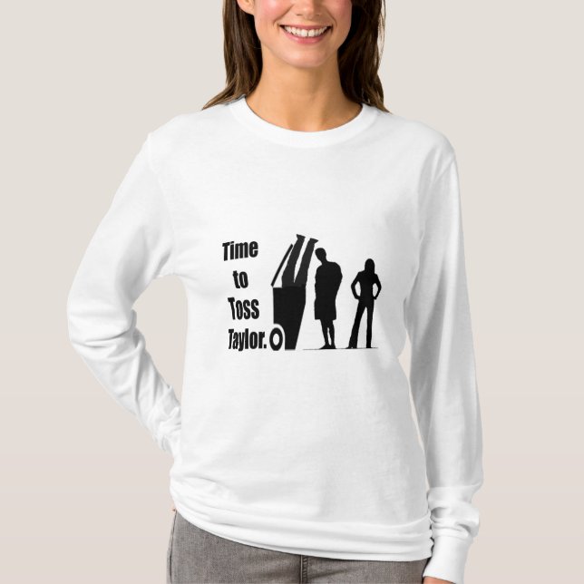 Camiseta Tiempo de Toss Taylor (Anverso)