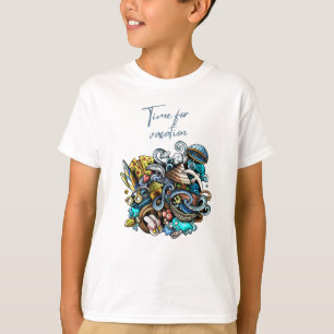 Camiseta tiempo de vacaciones