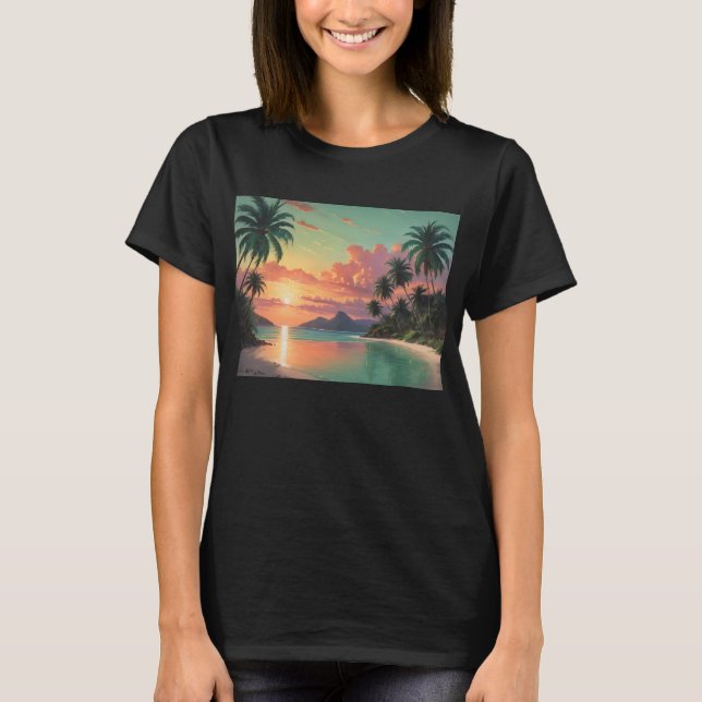 Camiseta ¡Tiempo de vacaciones! (Anverso)