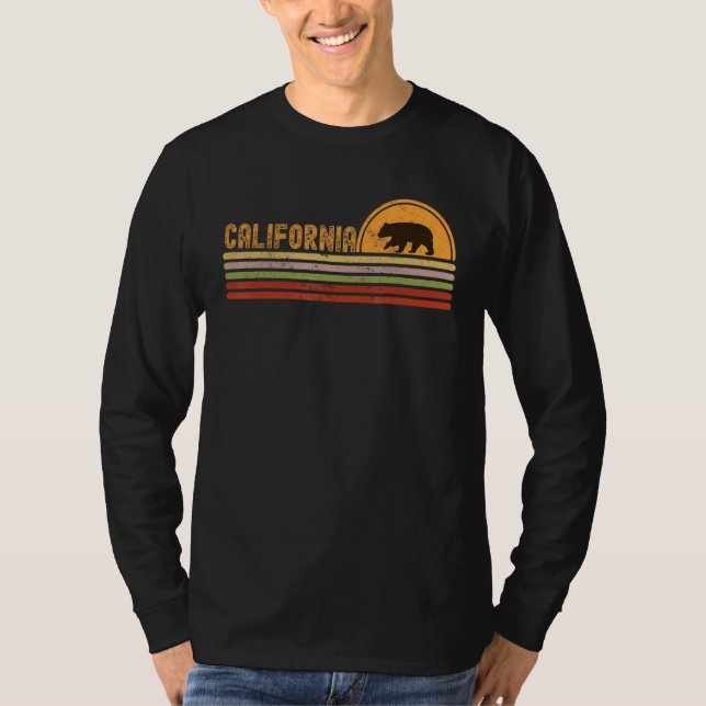 Camiseta Tiempo de vacaciones del oso en California Buen Re (Anverso)