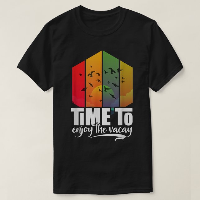 Camiseta Tiempo de vacaciones EEGO (Diseño del anverso)