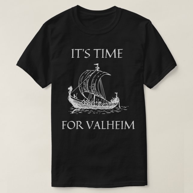 Camiseta Tiempo de Valheim (Diseño del anverso)