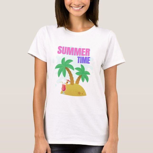 Camiseta Tiempo de verano (Anverso)