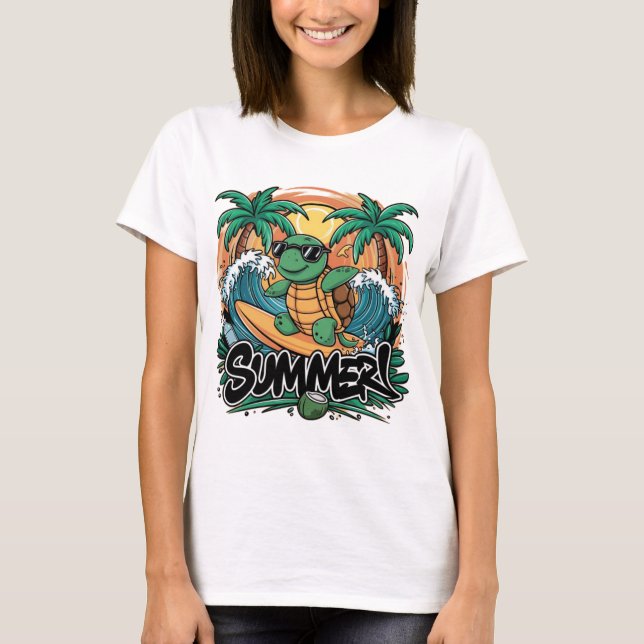 Camiseta Tiempo de verano (Anverso)