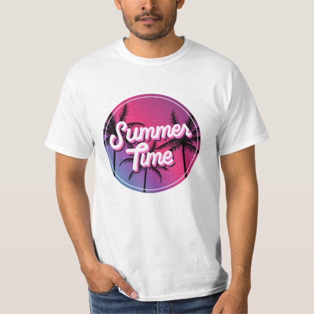 Camiseta Tiempo de Verano (Anverso)