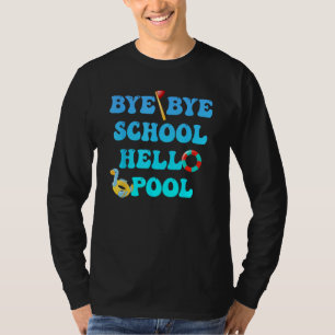 Camiseta Tiempo de Verano Adiós Escuela Adiós Escuela Hola
