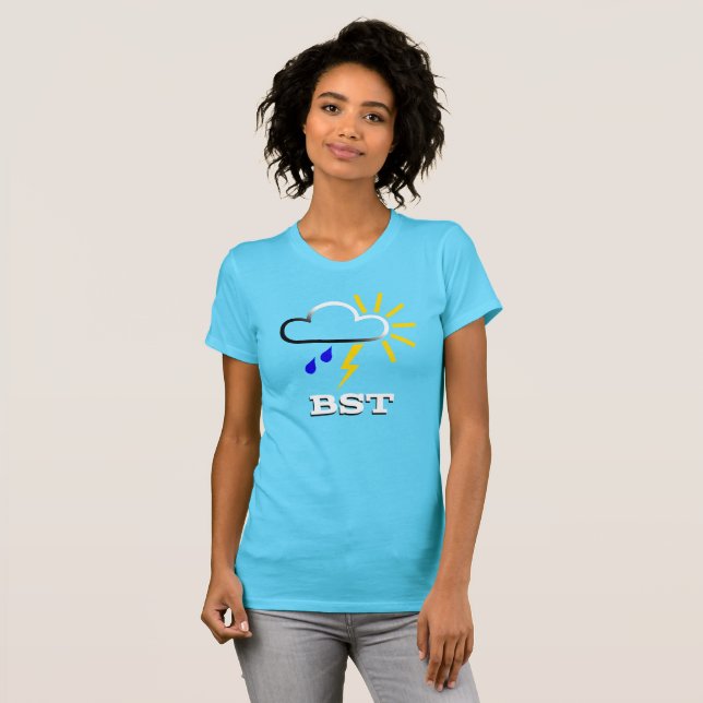 Camiseta Tiempo de verano británico (Anverso completo)