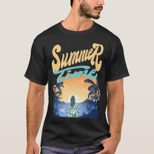 Camiseta Tiempo De Verano Vibes Vacaciones Humorísticas Dic