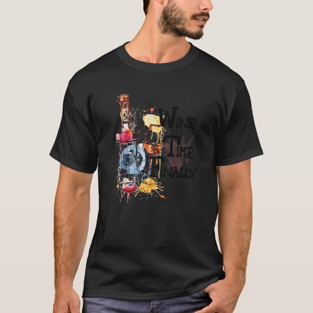 Camiseta Tiempo De Vino Finalmente (Anverso)