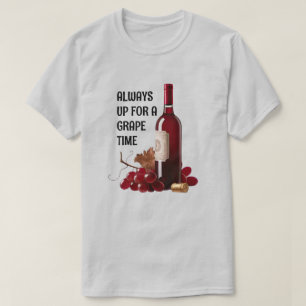 Camiseta Tiempo de vino rojo