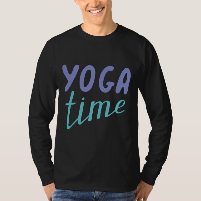 Camiseta Tiempo de yoga (Anverso)