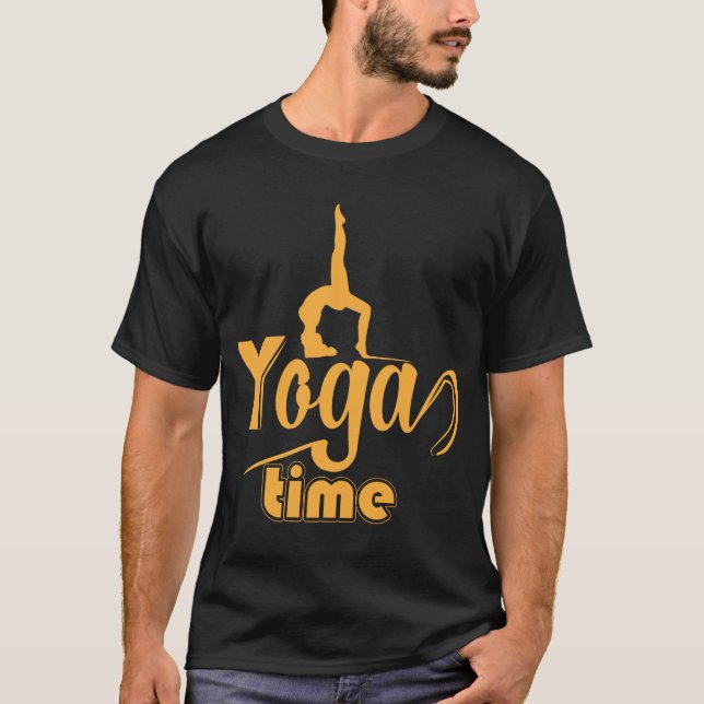 Camiseta Tiempo de yoga (Anverso)