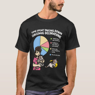 Camiseta Tiempo dedicado a desmontar el pastel de decoracio