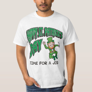 Camiseta Tiempo del día de St Patrick feliz para una