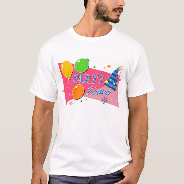 Camiseta Tiempo del fiesta (Anverso)