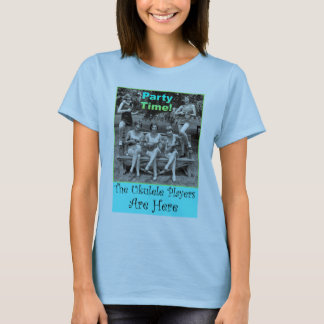Camiseta ¡Tiempo del fiesta! Los jugadores del Ukulele