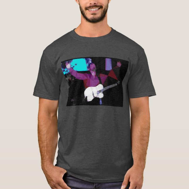 Camiseta Tiempo del héroe de la guitarra del concierto (Anverso)