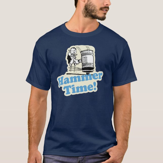 Camiseta ¡Tiempo del martillo! (Anverso)
