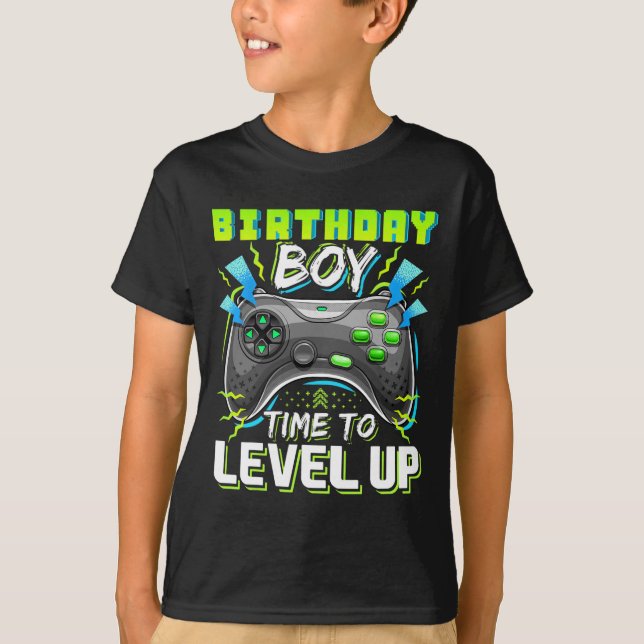 Camiseta Tiempo Del Niño Para Elevar El Nivel Del Juego De  (Anverso)
